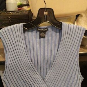 Soft Pleated Gray Cardigan